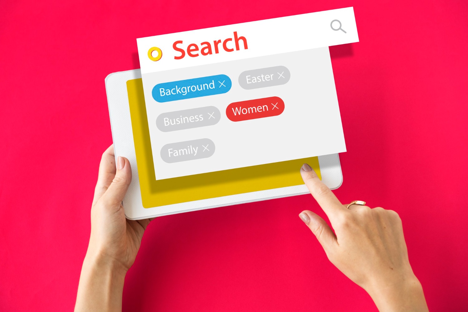 A search query